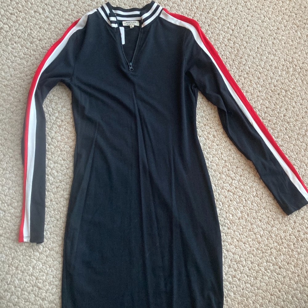 Red white and blue dress